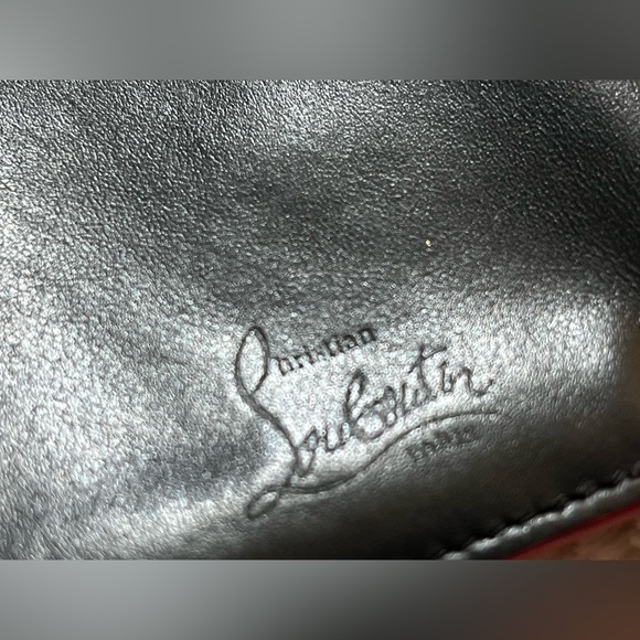Christian Louboutin Black Stud bifold wallet - Picture 3 of 15